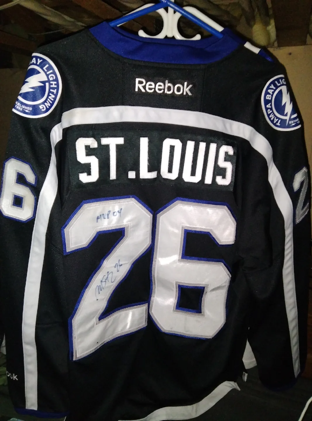 Reebok Tampa Bay Lightning St. Louis #26 Jersey