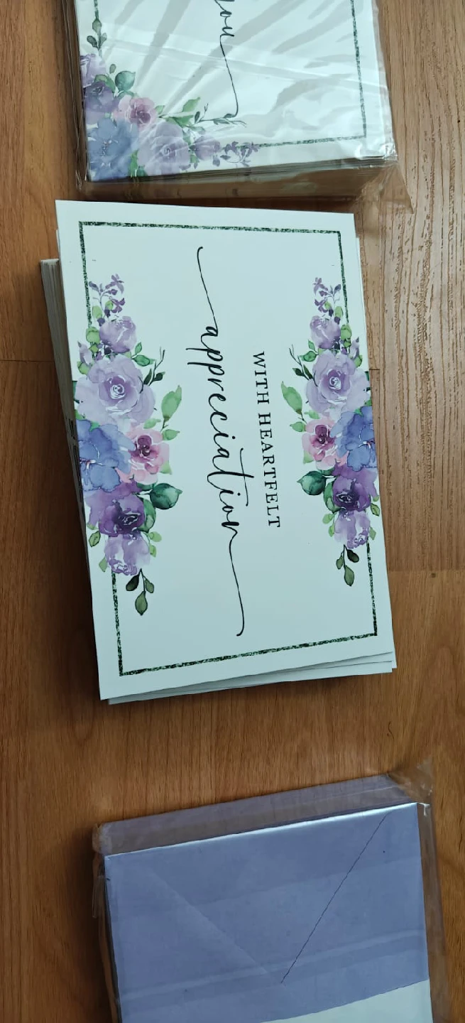 Floral Thank You & Appreciation Cards - photo 2
