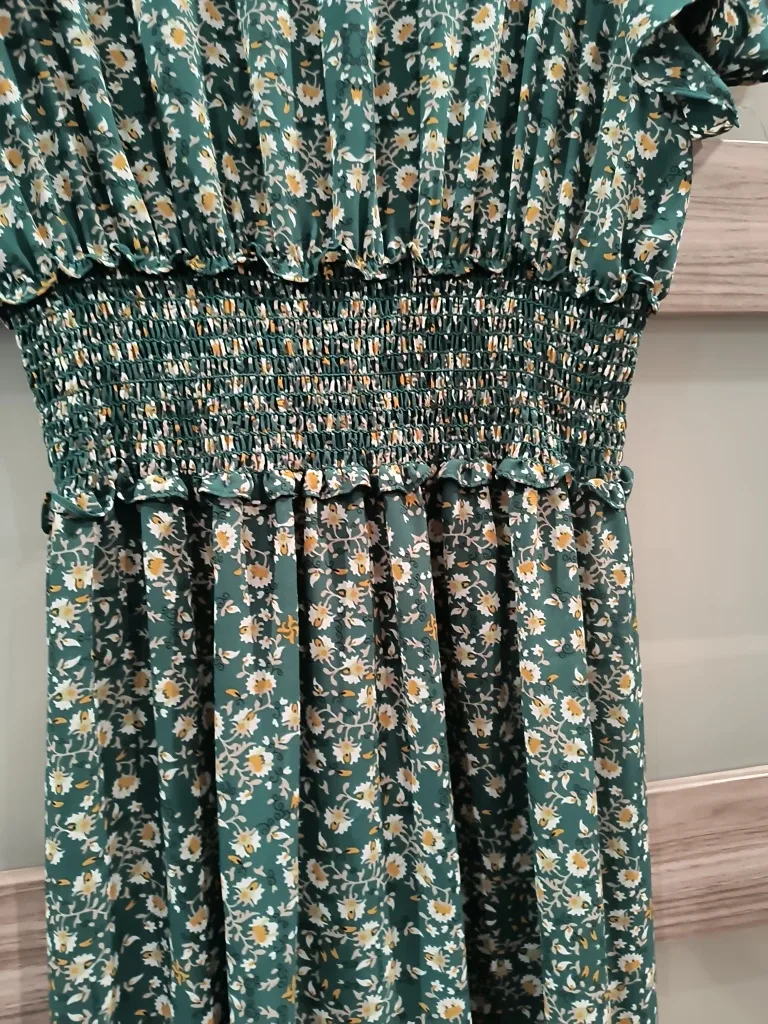 Max Studio Green Floral Dress - Size XL image indicator(7)