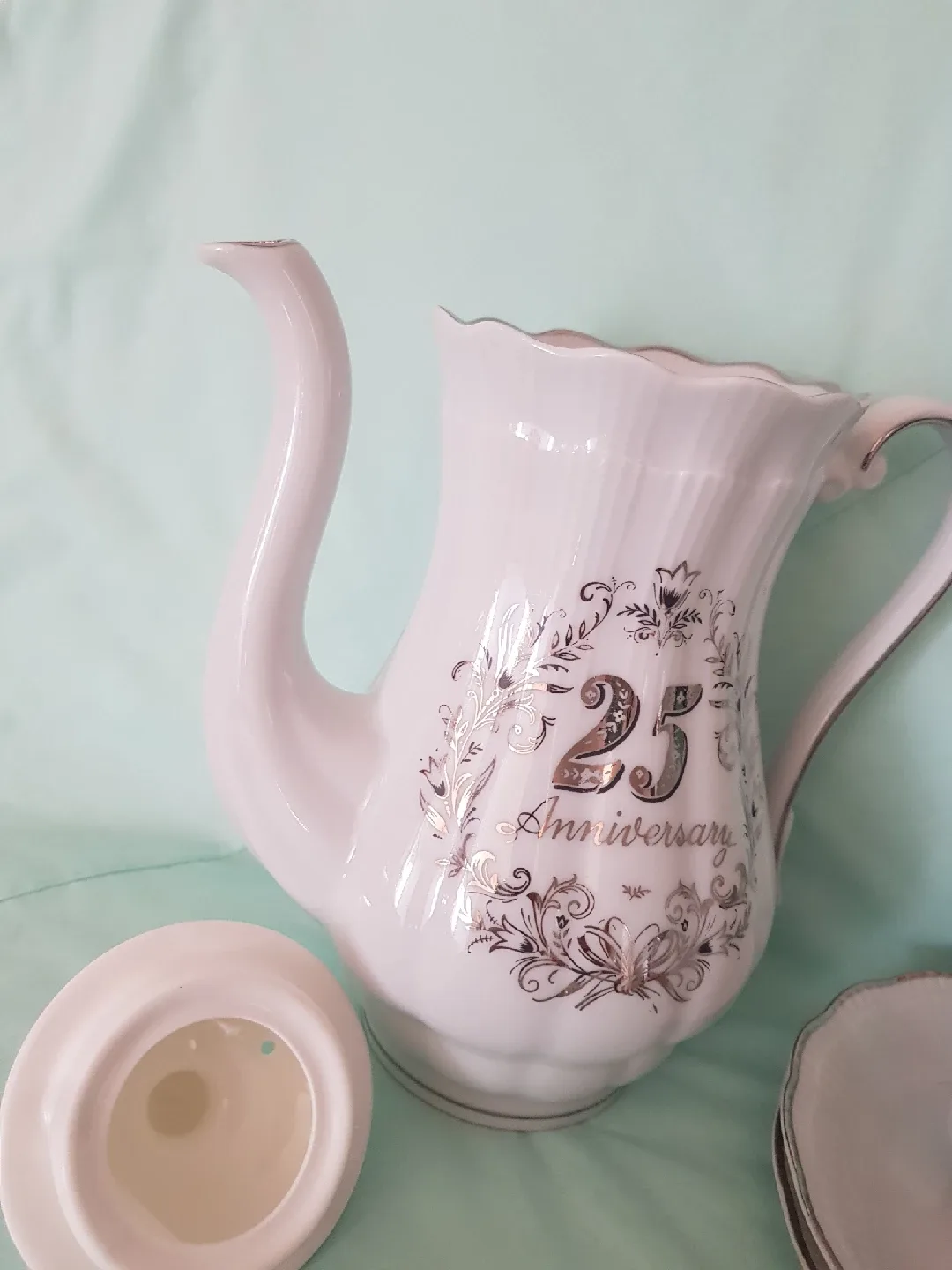 Wałbrzych Made in Poland 25th Anniversary Tea Set image indicator(2)