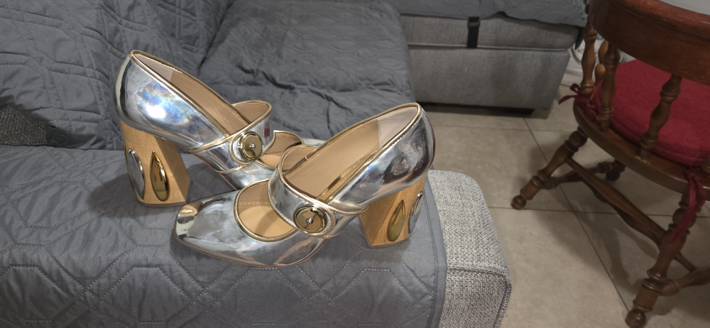 Silver Mary Jane Heels - photo 2