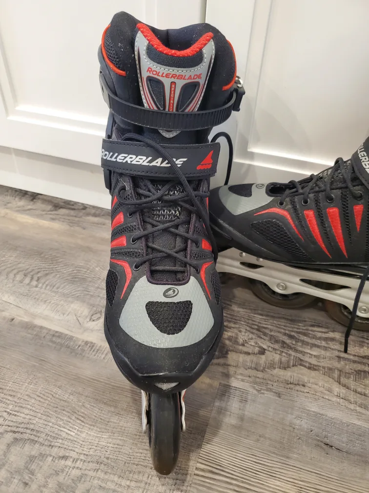 Rollerblade Crossfire 90 mm Inline Skates - men's size 10 image indicator(4)