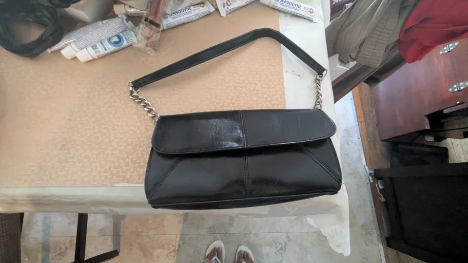 Liz Claiborne Black Shoulder Bag thumbnail