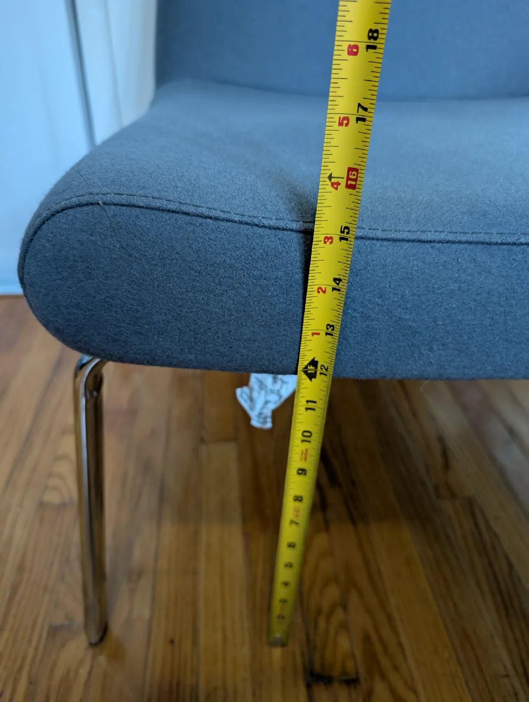 Keilhauer Grey Upholstered Lounge Chair image indicator(3)