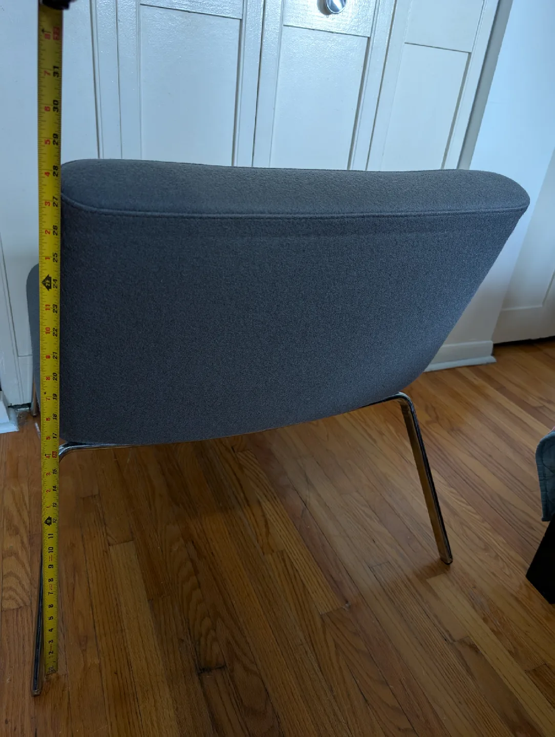 Keilhauer Grey Upholstered Lounge Chair image indicator(5)