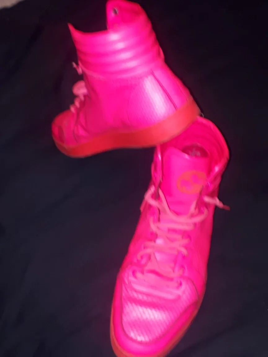 Gucci High-Top Sneakers - Pink image indicator(2)