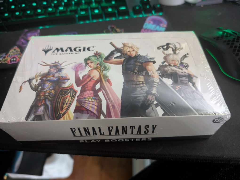 Magic the gathering final fantasy booster box