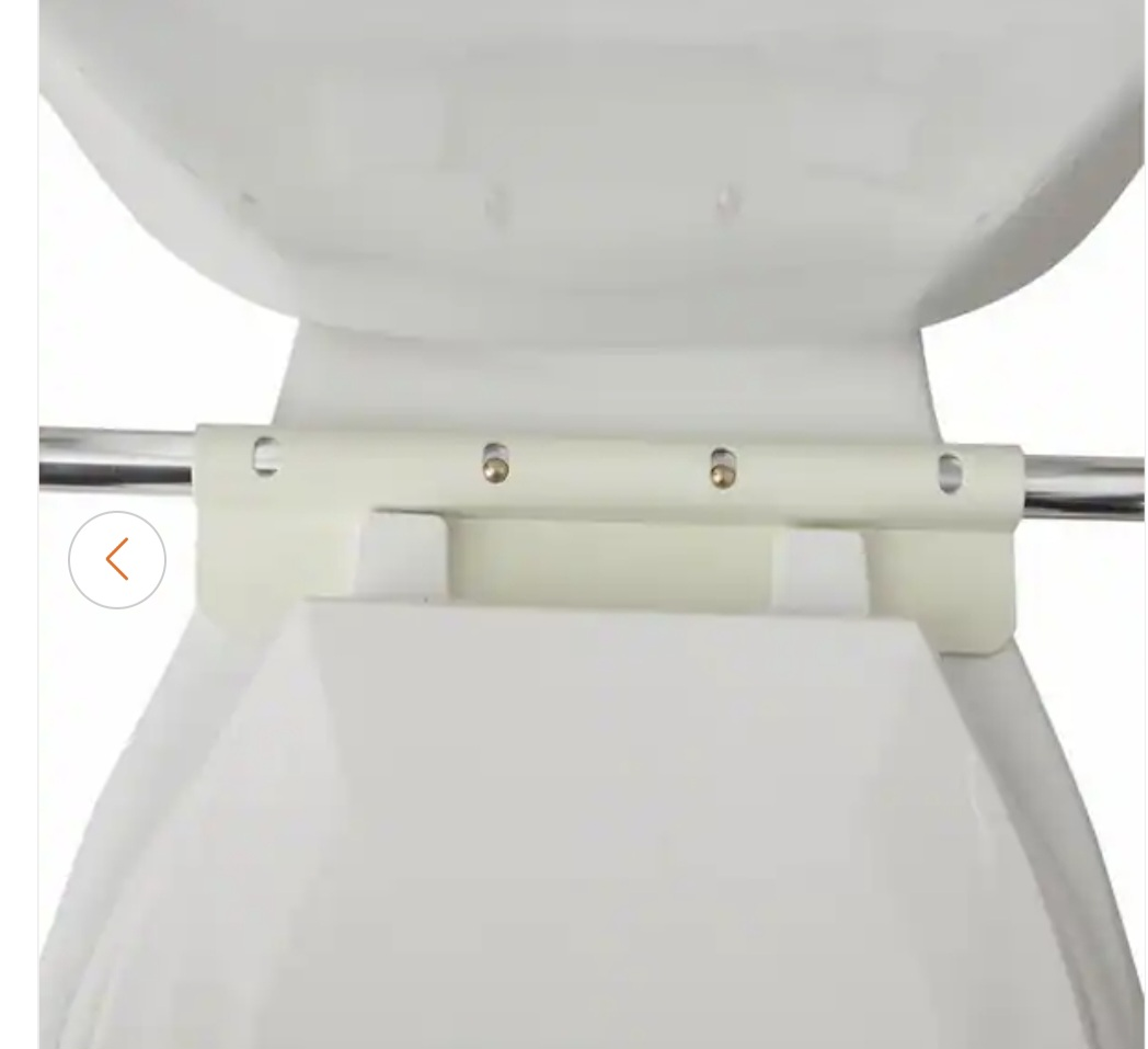 Toilet Safety Rails - White - photo 3