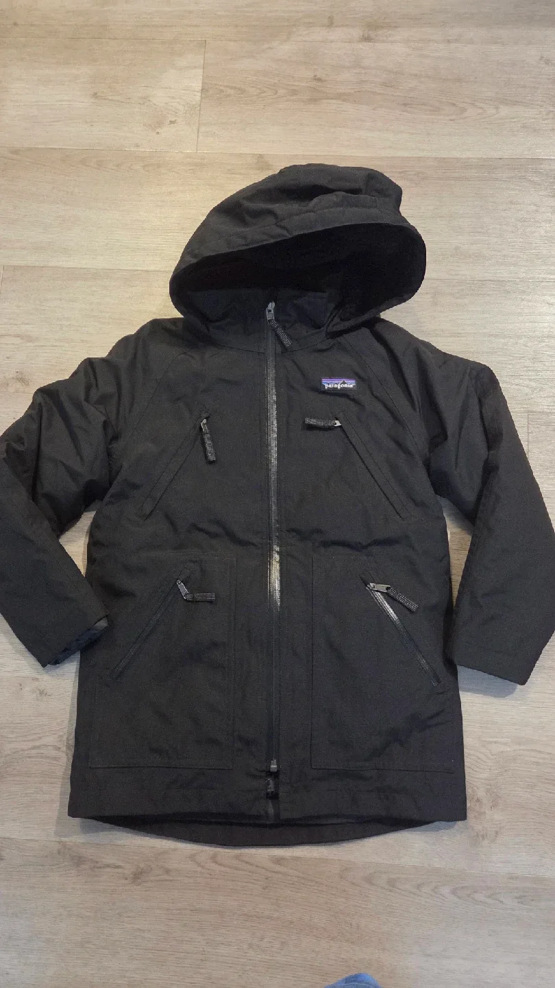 Patagonia Kids Black winter Jacket 3 in 1 Size S (7-8) image indicator(2)