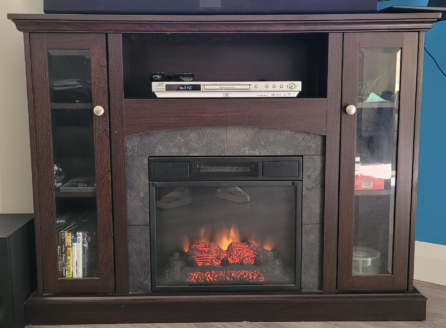 Fireplace TV Stand