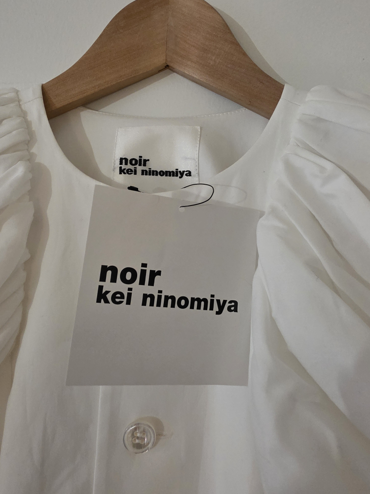 Brand New Noir Kei Ninomiya White Cotton Dress - XS - photo 5