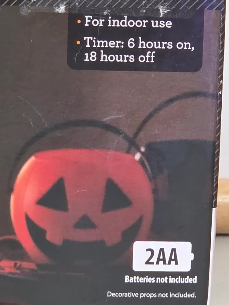 Celebrate It! BOO Neon Light Halloween Decor image indicator(2)