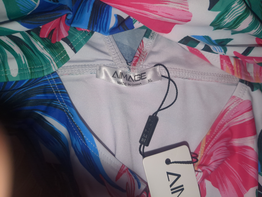 Aimage Floral Print swim suit- XL - photo 3