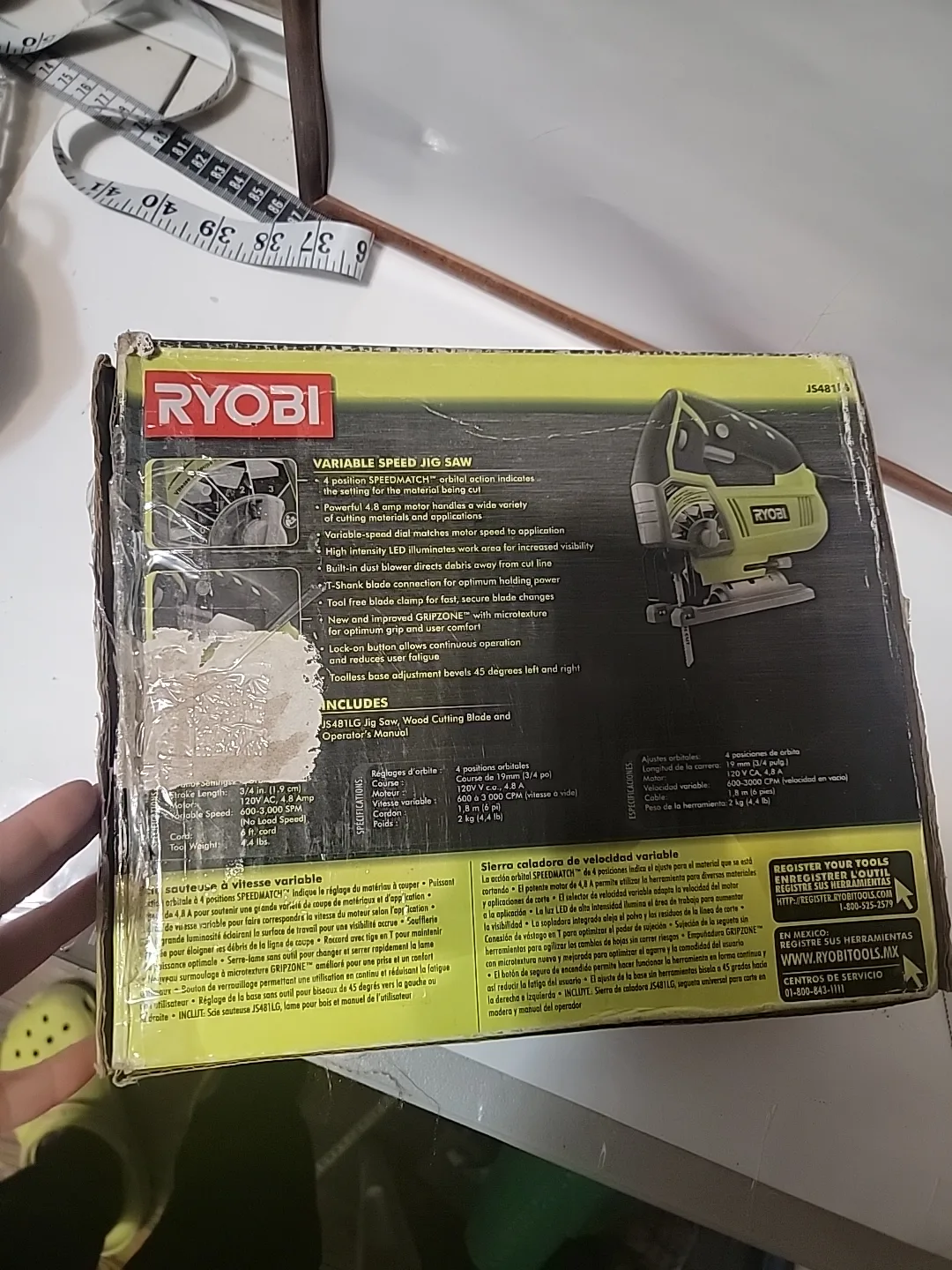 Ryobi Variable Speed Jig Saw image indicator(6)