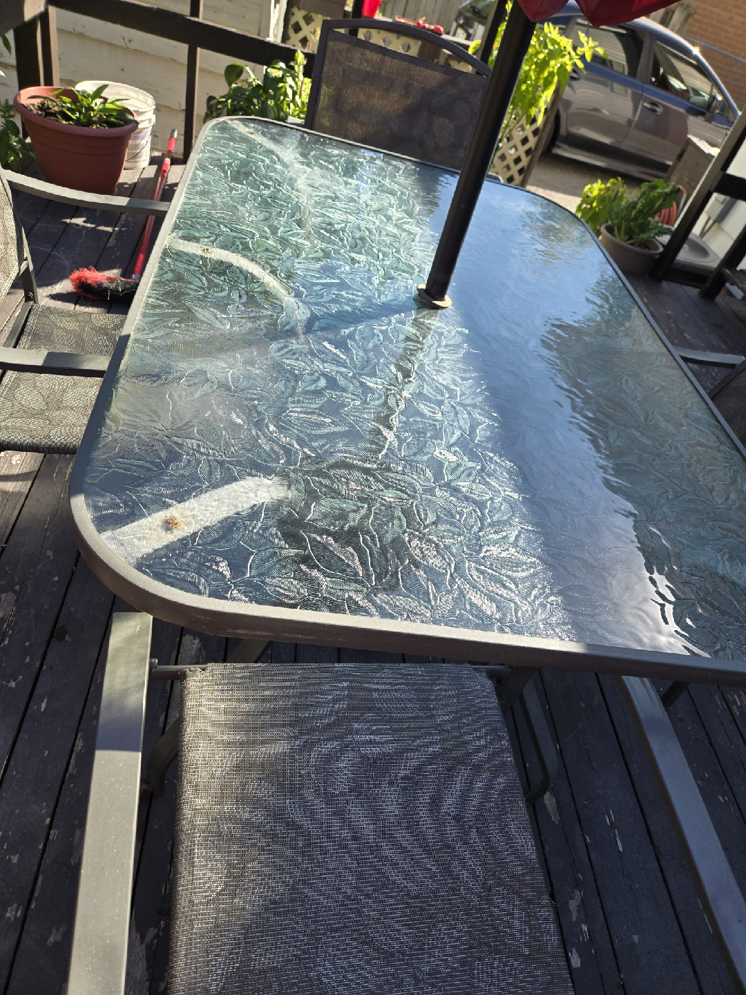 Patio Table with 4 Chairs - photo 4