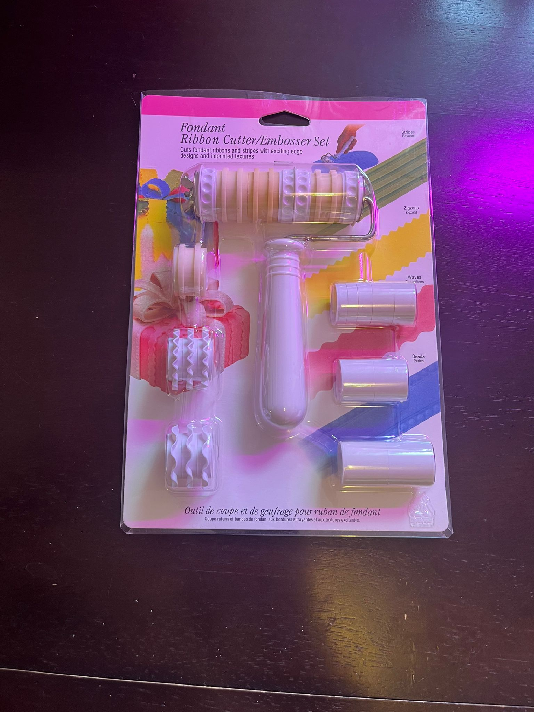 Fondant Ribbon Cutter/Embosser Set