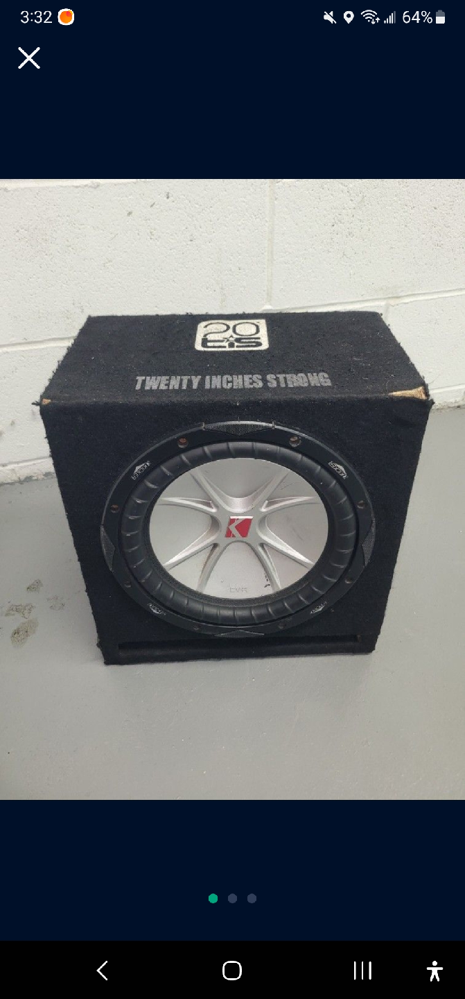 Kicker ES Subwoofer -10 Sub Kicker 07CVR104