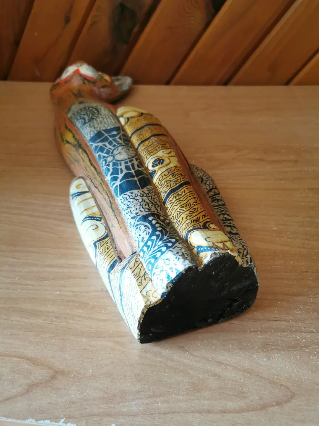 Tall Handcarved Cat Art Deco image indicator(4)