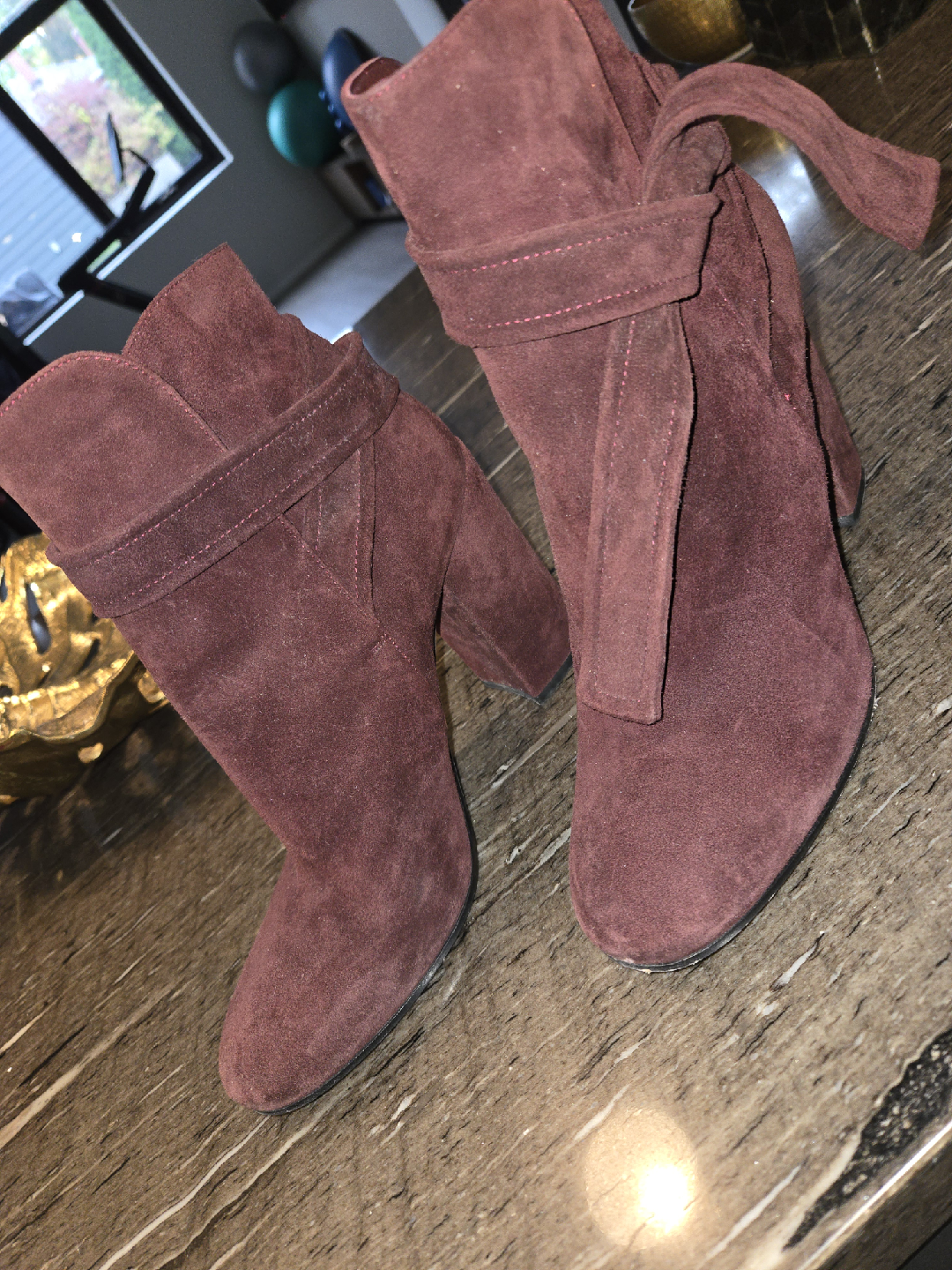 Gianvito Rossi Suede Ankle Boots