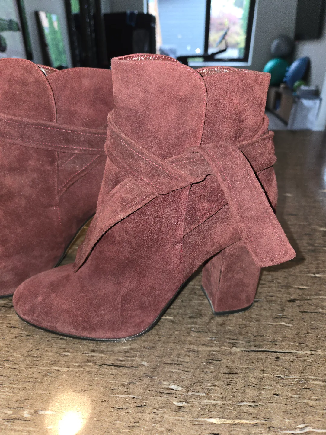 Gianvito Rossi Suede Ankle Boots image indicator(2)
