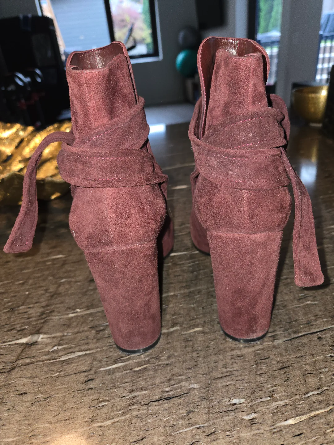 Gianvito Rossi Suede Ankle Boots image indicator(3)