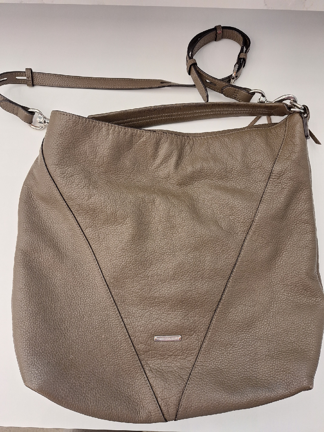 Rebecca Minkoff Hobo Bag - Taupe Leather