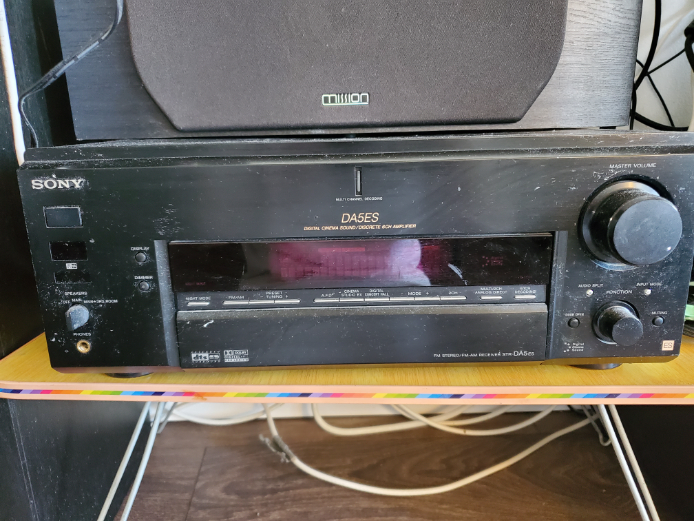 Mission Speakers & Sony DA5ES Receiver - photo 3