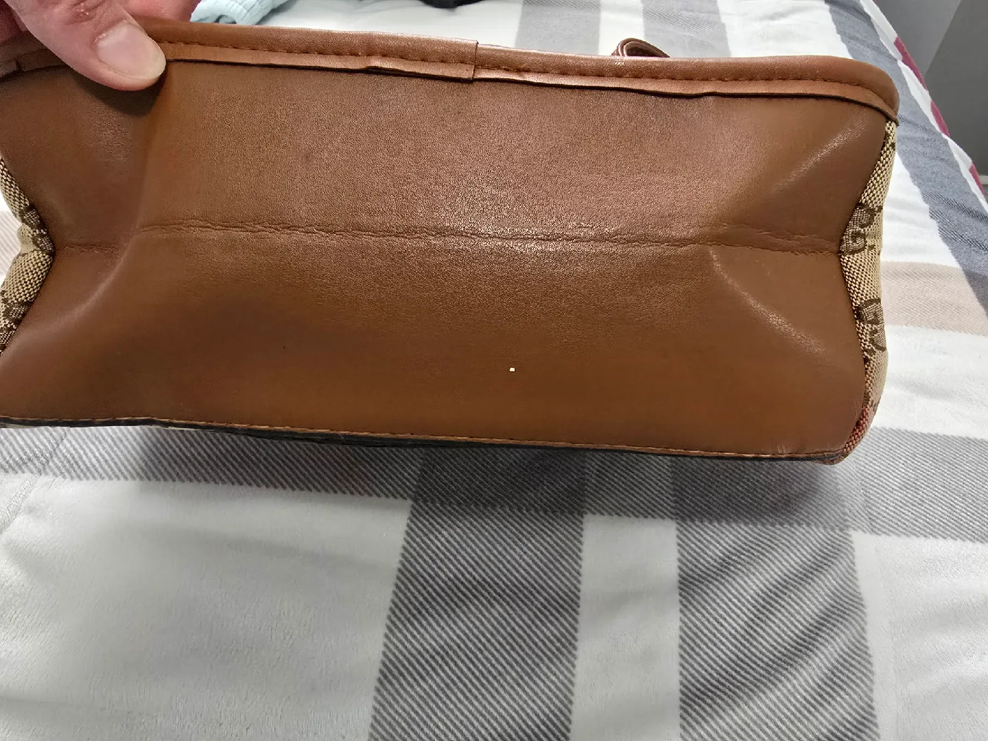 Patterned Brown Backpack image indicator(4)