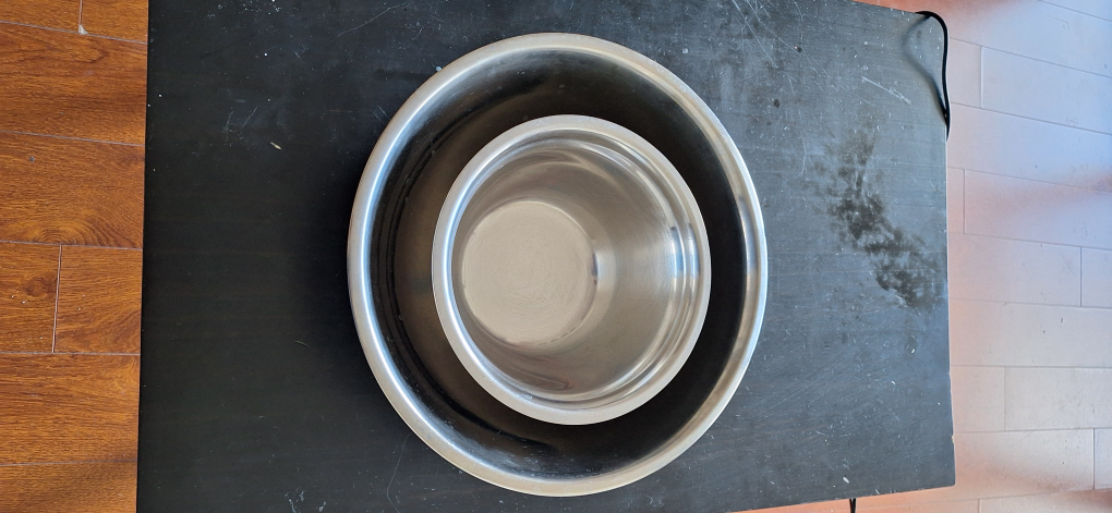 Stainless Steel Mixing Bowls - Set of 2