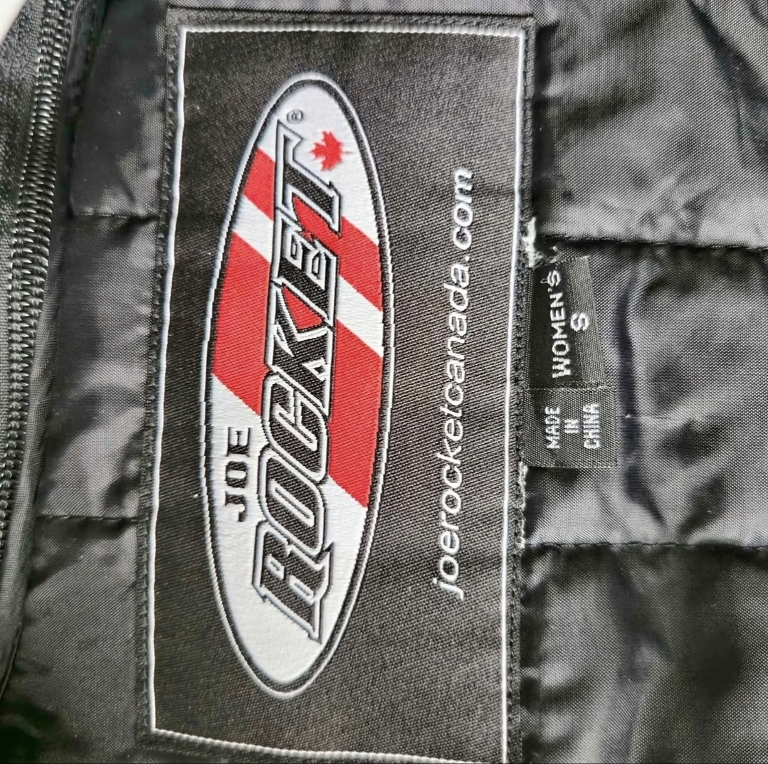 Brand New Lady Joe Rocket Motorcycle Leather Jacket. Size S-M - photo 2