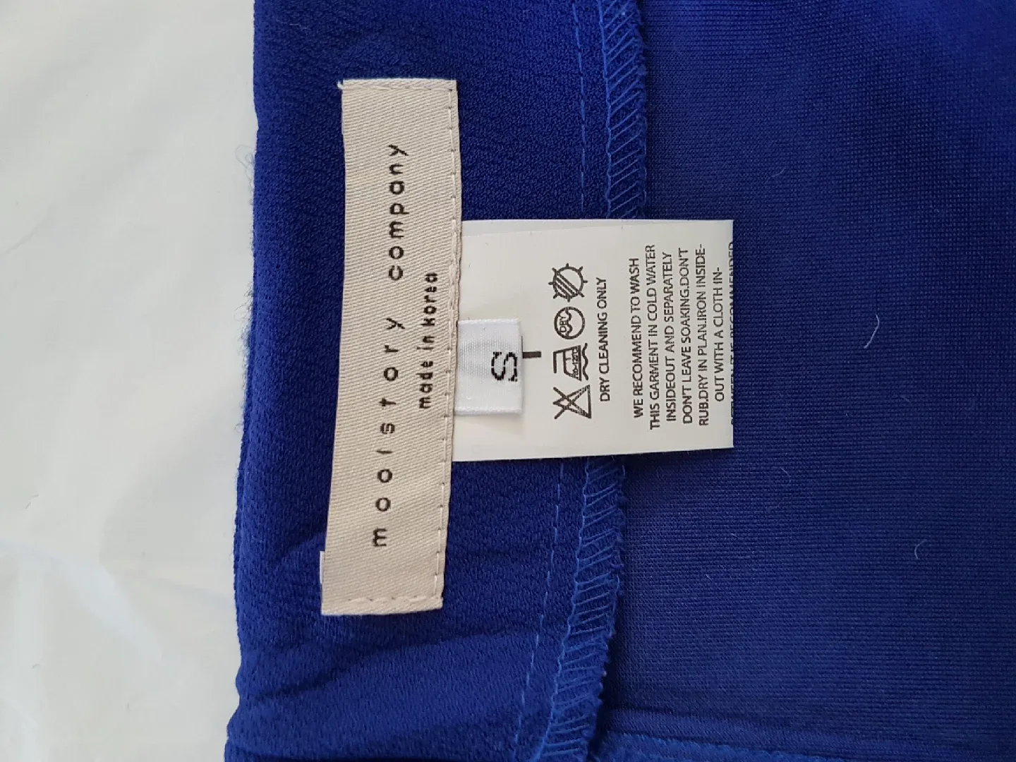 mooistory company Blue Skirt Size S image indicator(3)