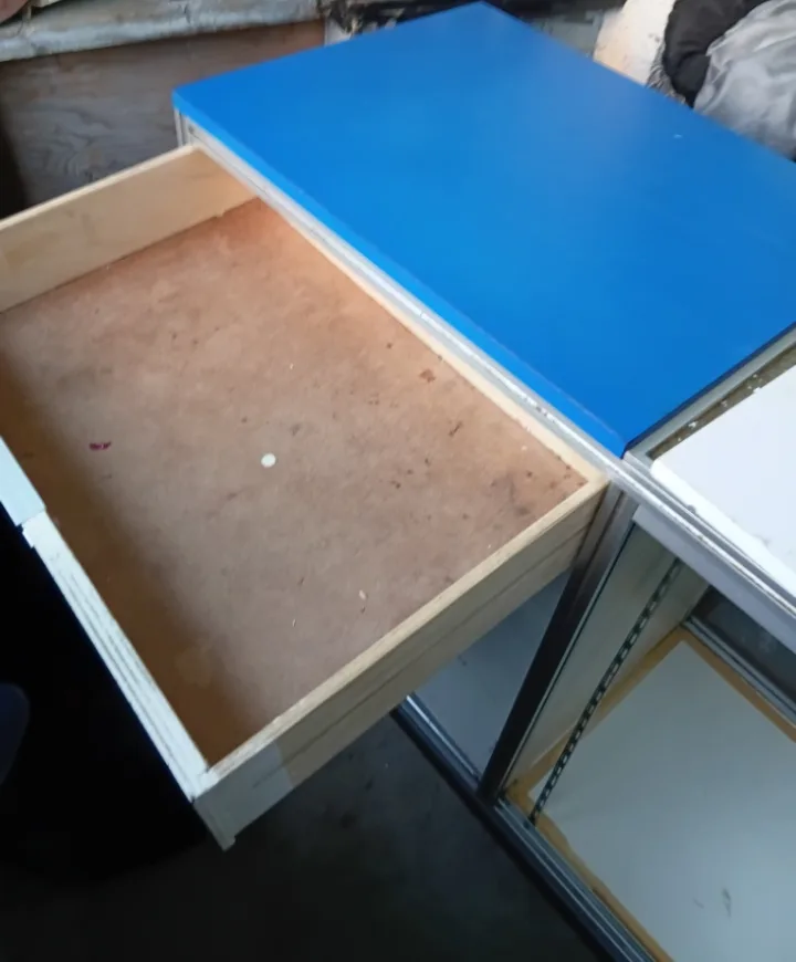 Blue Display Cabinet cash drawer image indicator(5)