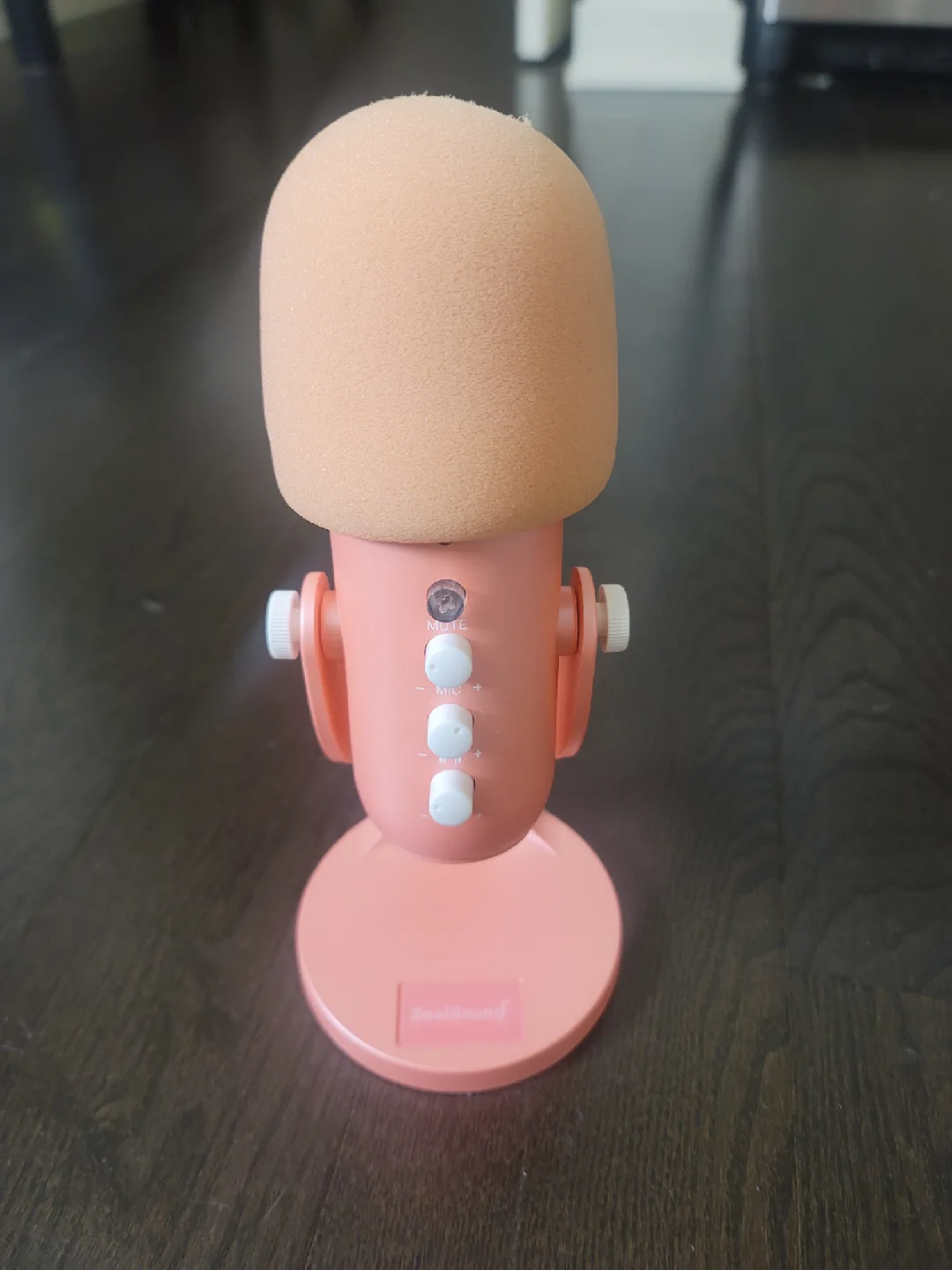 ZealSound Condenser Microphone - Peach thumbnail