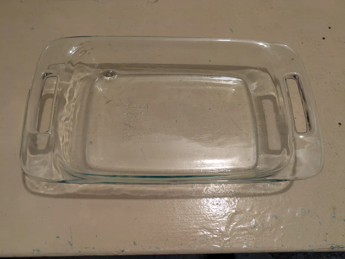 Pyrex Glass Baking Dish 🧡 thumbnail