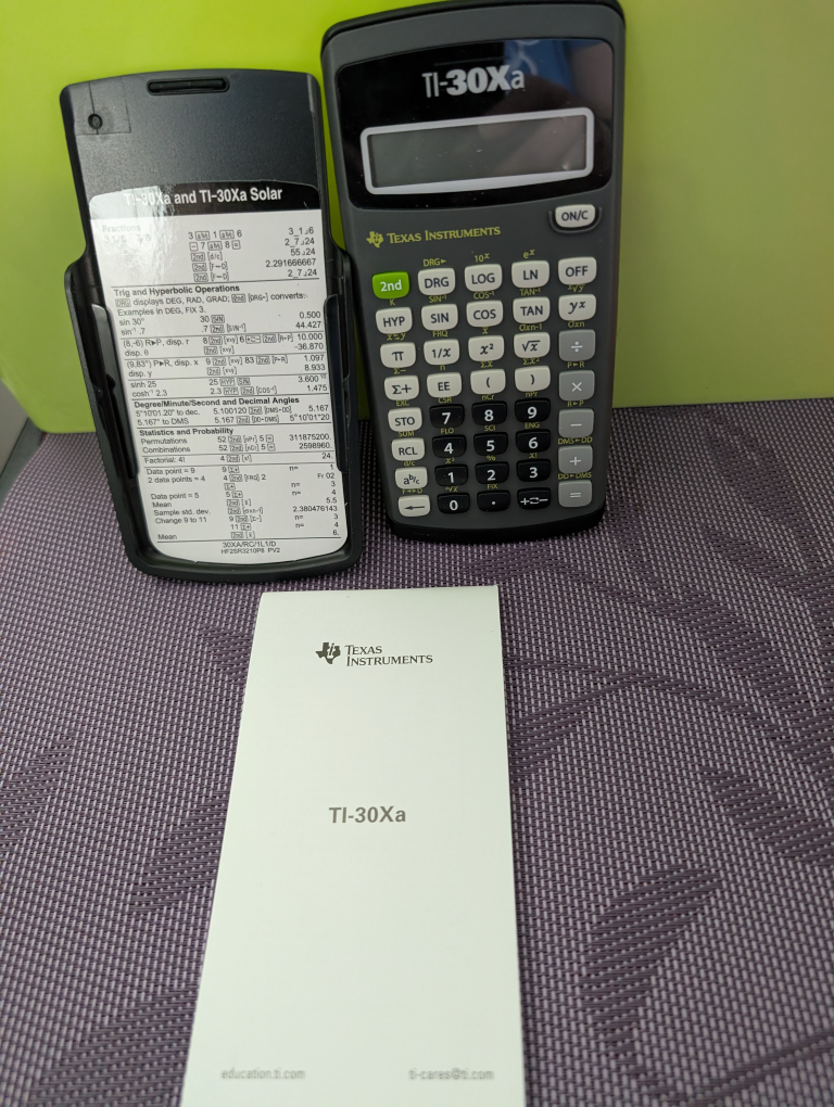 🧡Texas Instruments TI-30Xa Calculator