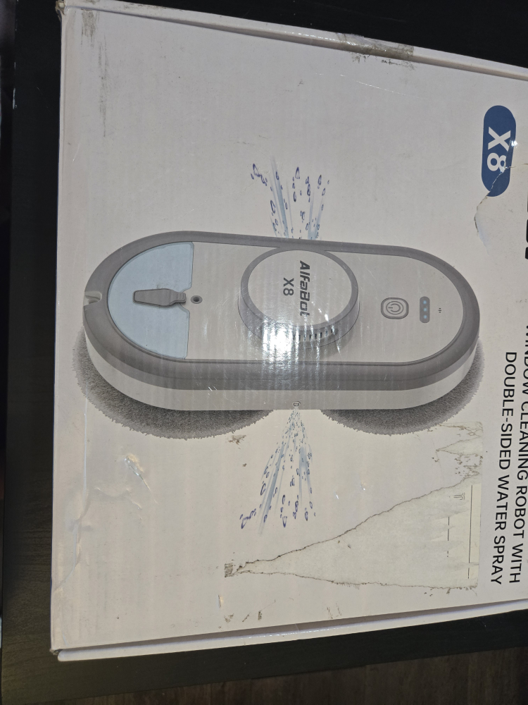 AlfaBot X8 Window Cleaning Robot - Like New!