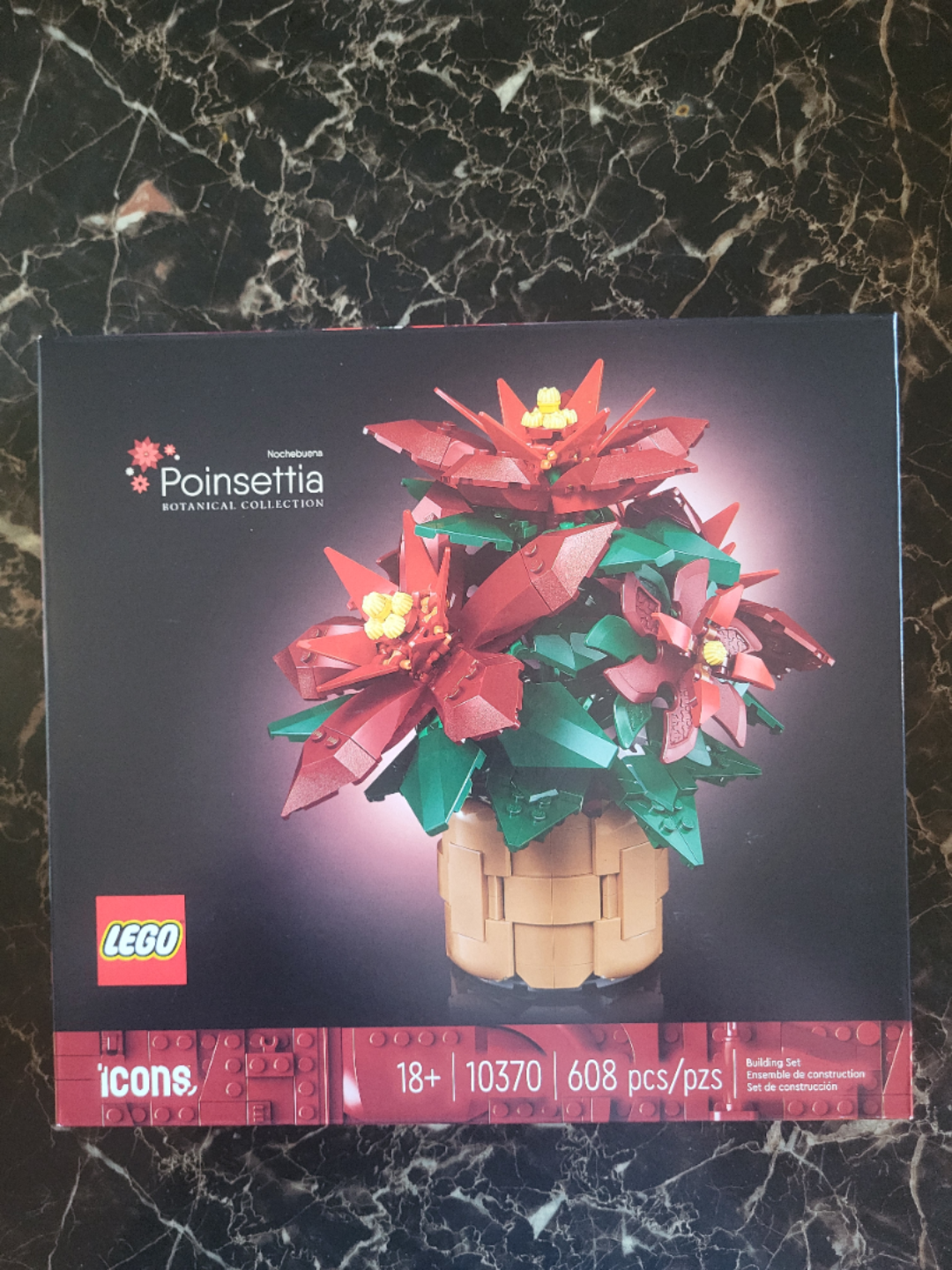 LEGO Icons Poinsettia Botanical Collection 10370