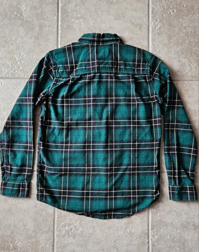 Size XL (14) Children's Place Plaid Button-Down Shirt image indicator(3)