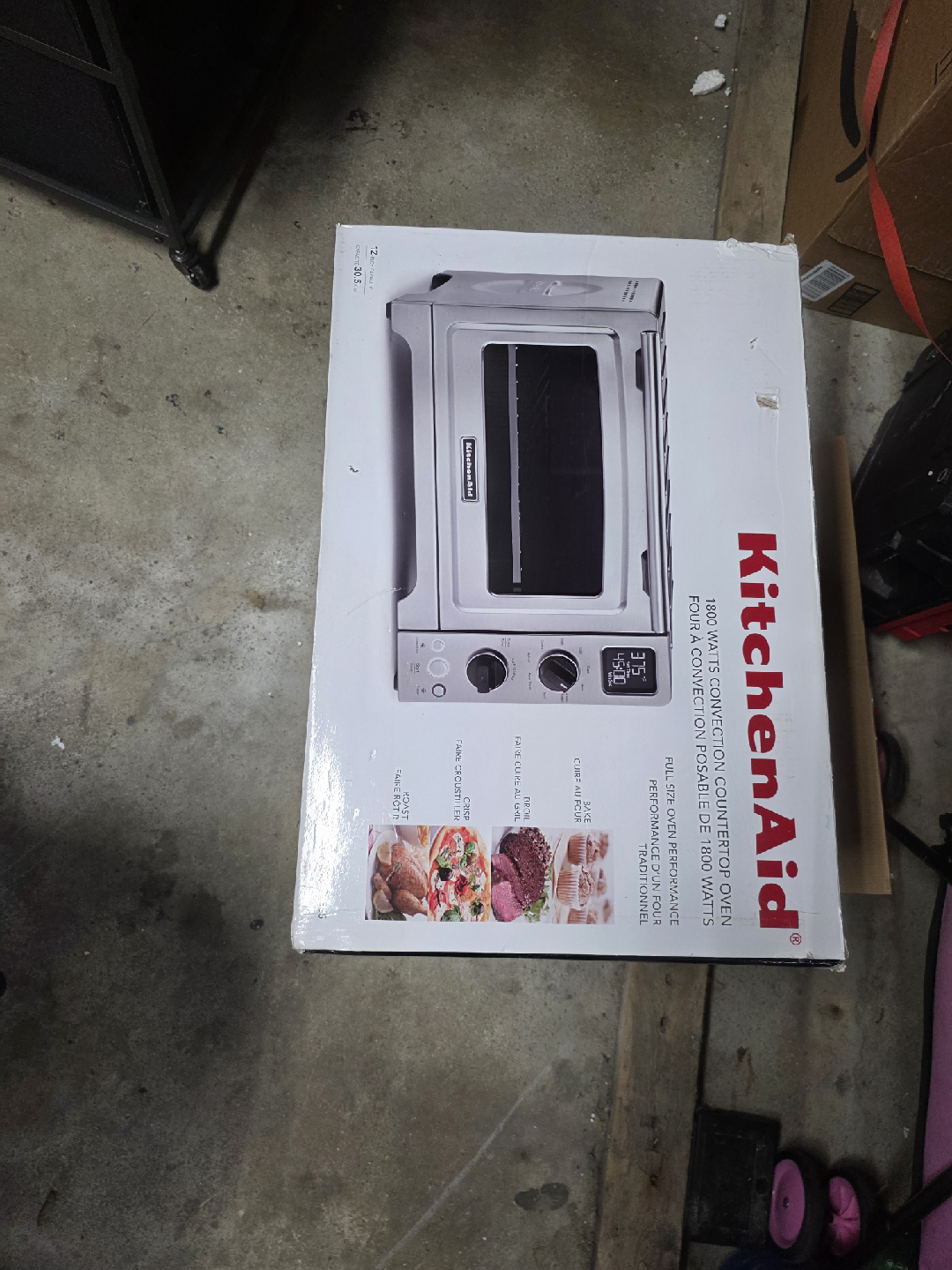 KitchenAid 1800W Convection Countertop Oven - NEW