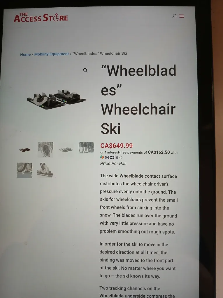 Winter! NEW Swiss Wheel Blades for Strollers+ image indicator(6)