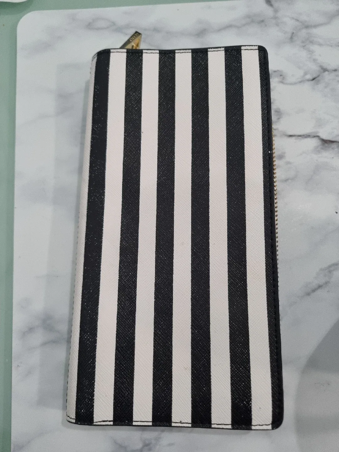 ALDO White & Black Wallet thumbnail