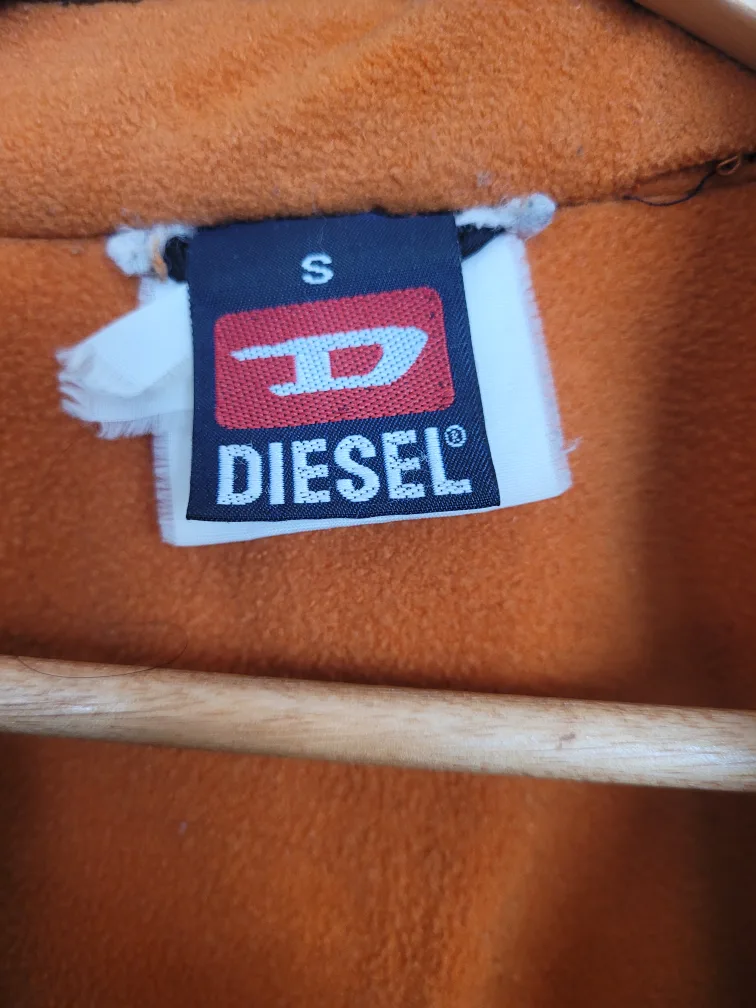 Diesel Black Jacket with Sherpa Collar image indicator(10)