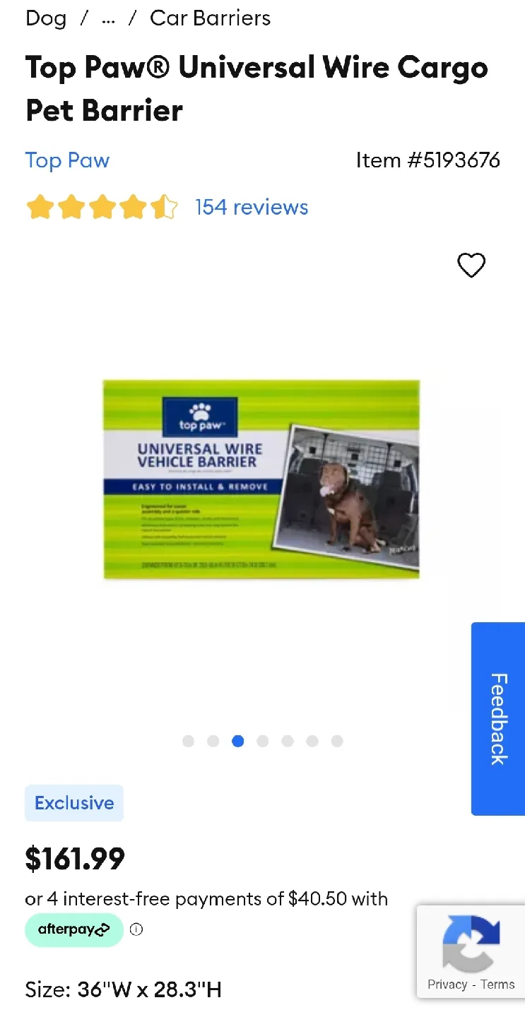 Extendable Wire Car Trunk Pet Barrier image indicator(6)