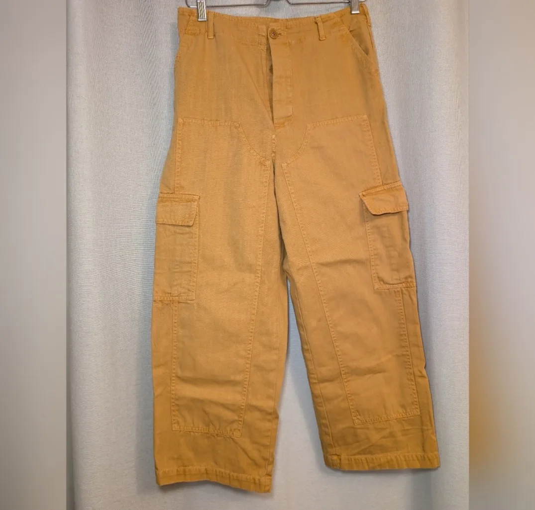 Tan Cargo Pants - Size 6 thumbnail