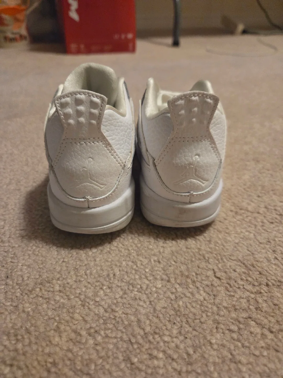 Jordan 4 Retro White Toddler Shoes image indicator(3)