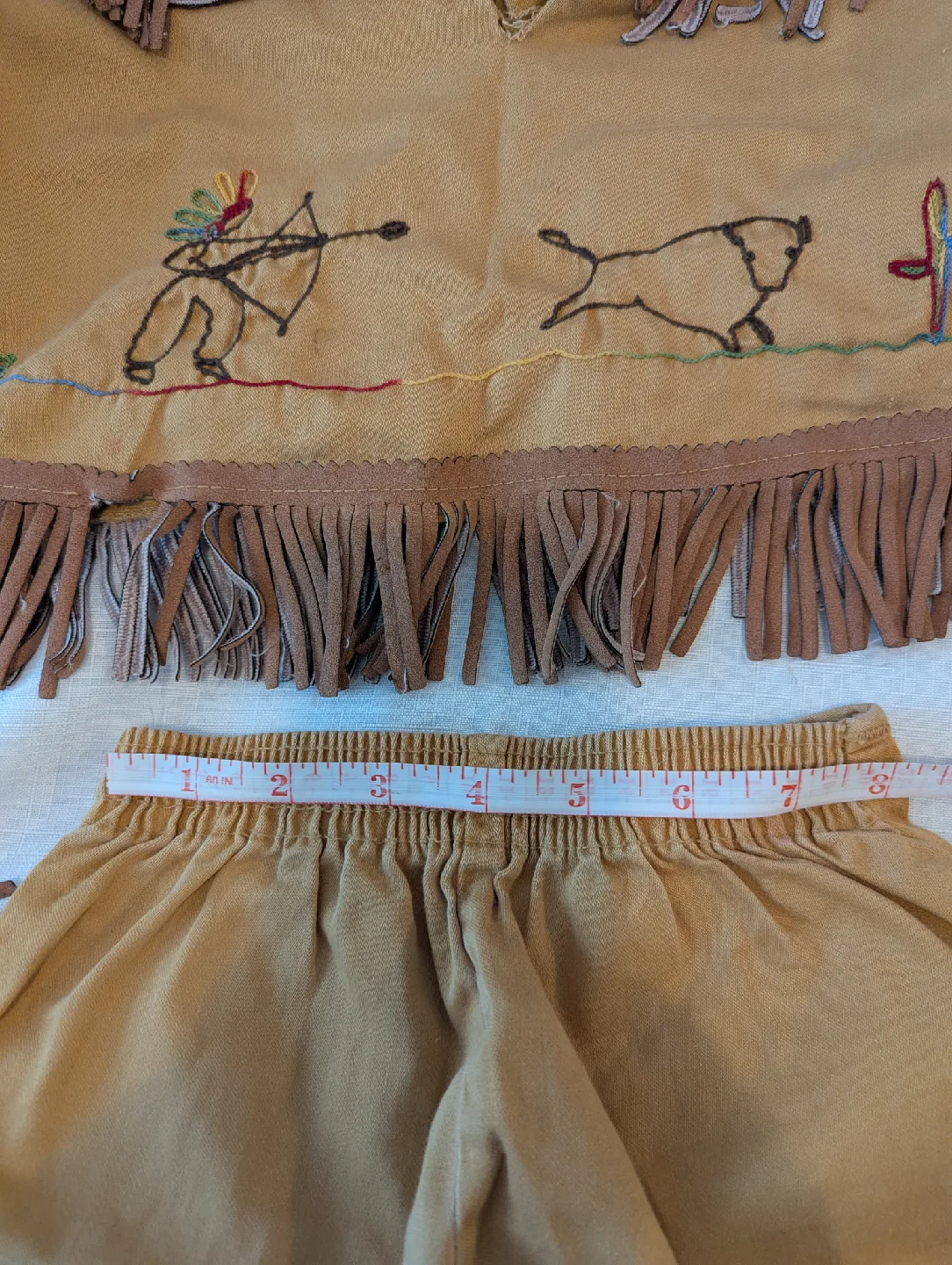 Kids' vintage 1950s cowboy/girl Costume size 5 image indicator(4)