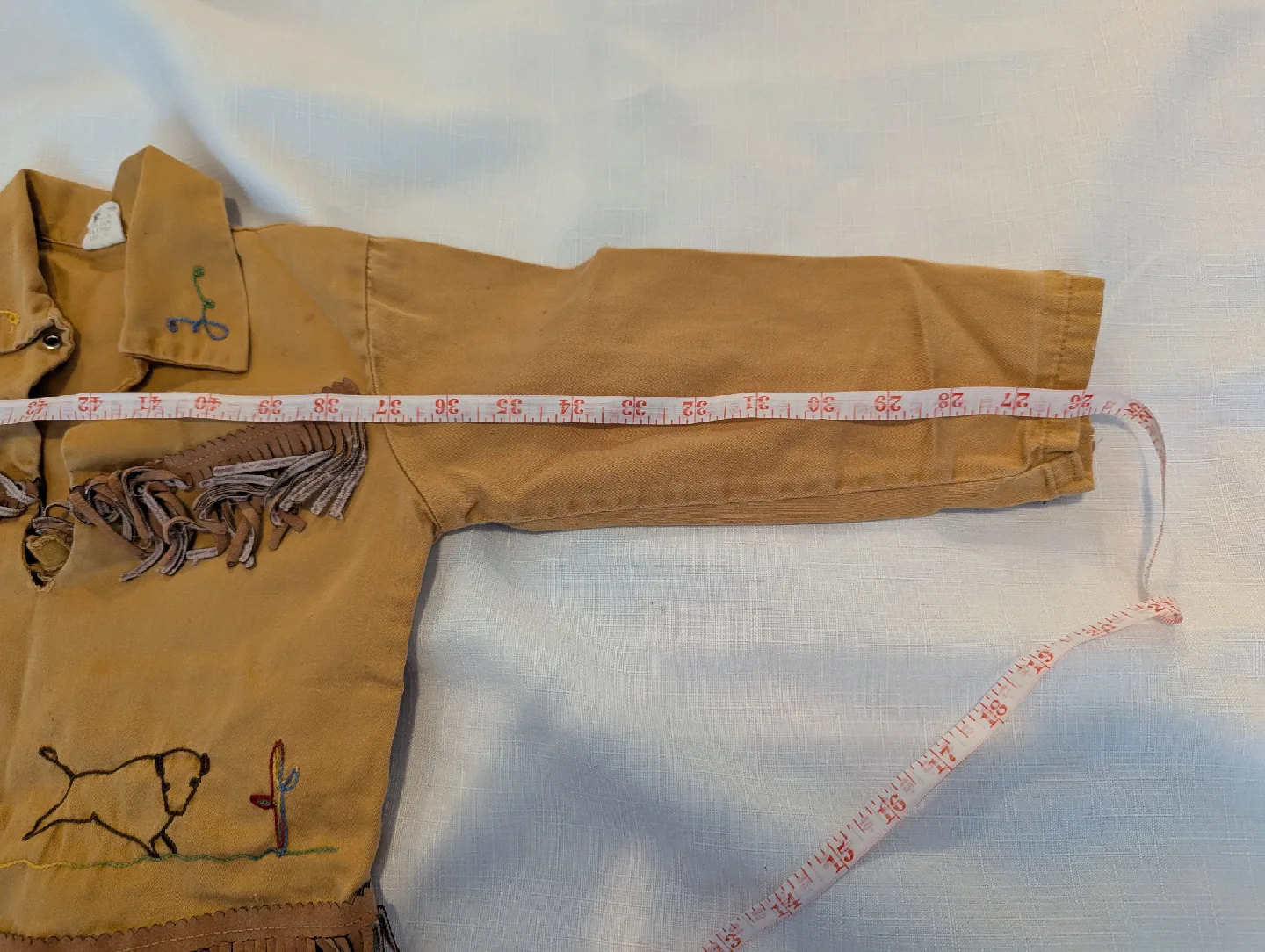 Kids' vintage 1950s cowboy/girl Costume size 5 image indicator(8)