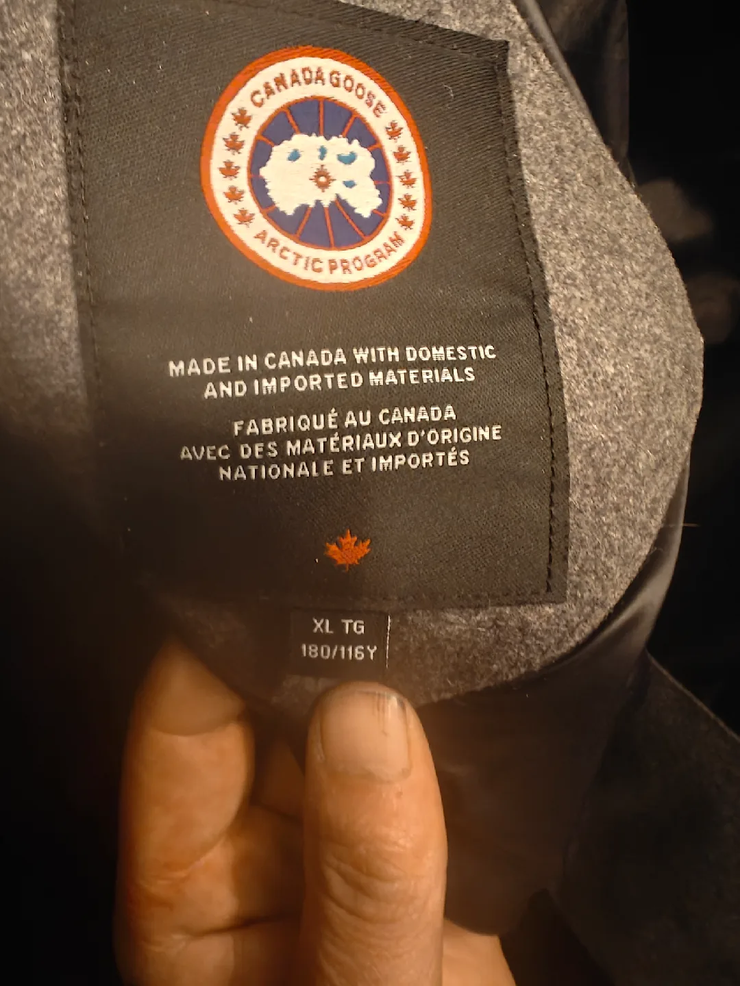Canada Goose Puffer Jacket - XL - Slate Grey image indicator(3)