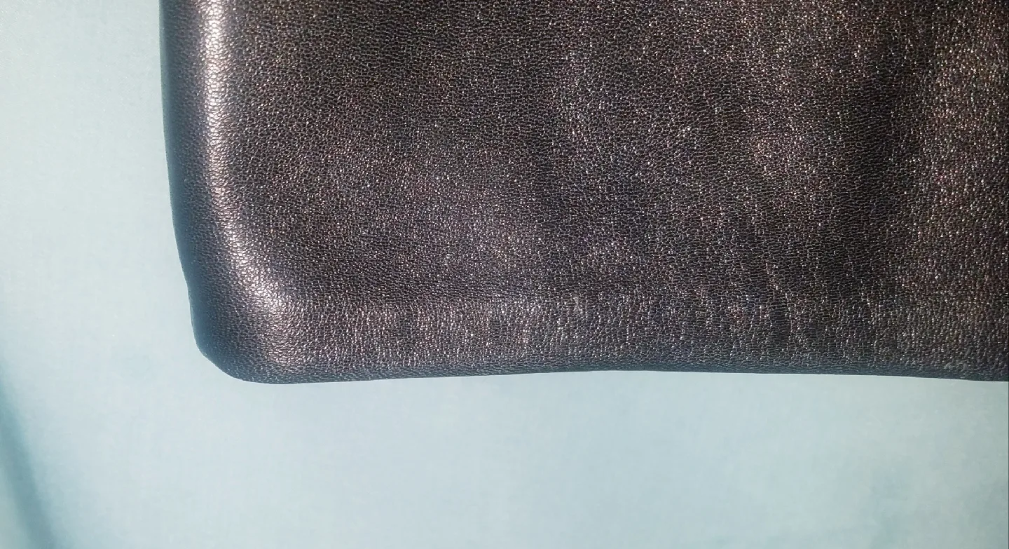 Hugo Buscati Milano Black Leather Mini Skirt Size 2 image indicator(2)