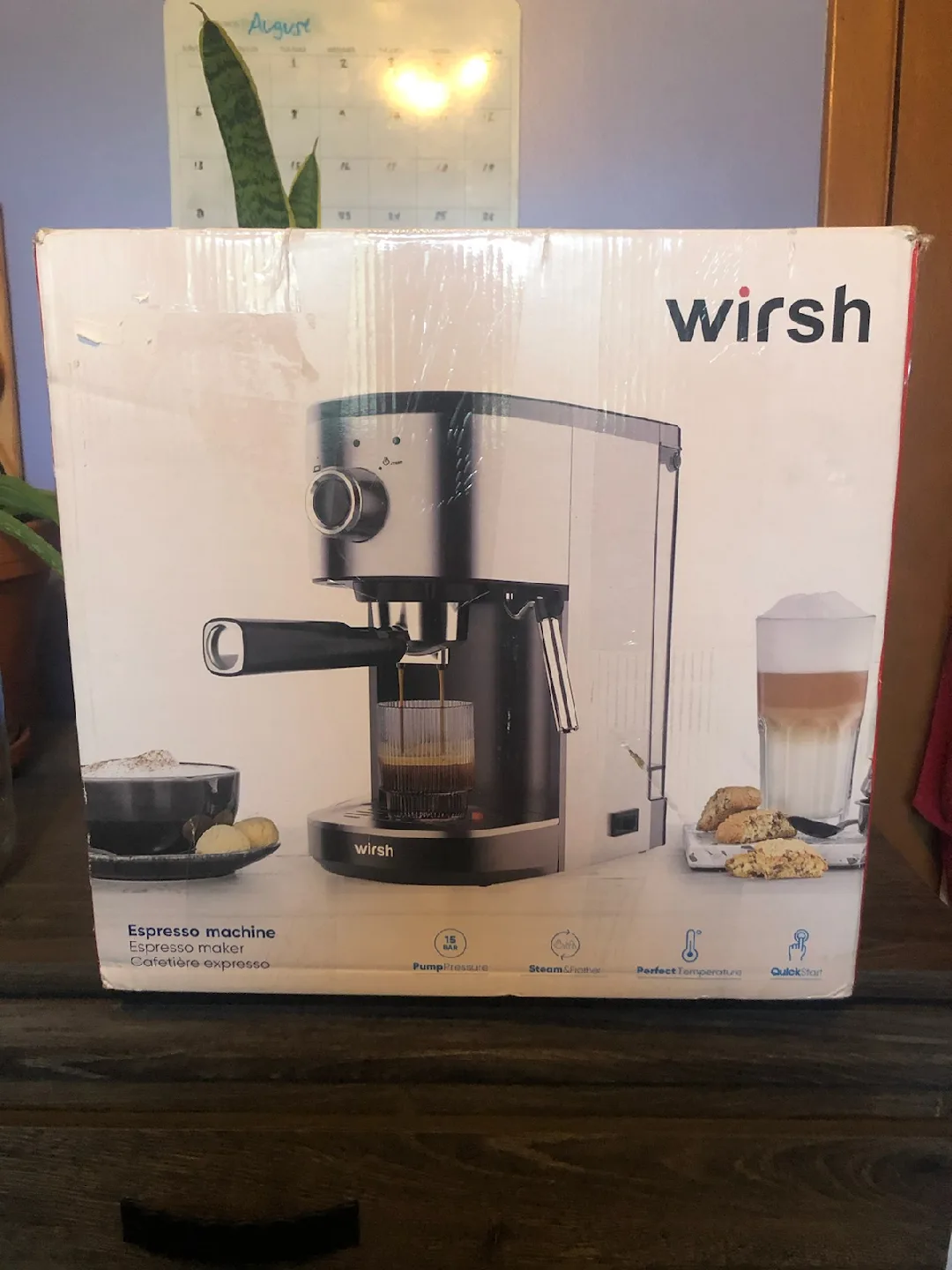 Wirsh Espresso Machine image indicator(3)